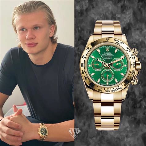 haaland rolex watch|Erling Haaland – Rolex Cosmograph Daytona in platinum.